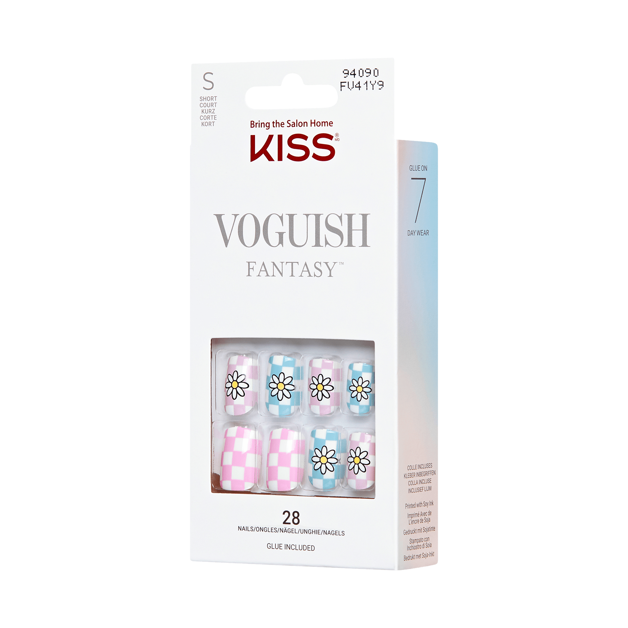 KISS Voguish Fantasy Press On Glue Nails - Nobody Better