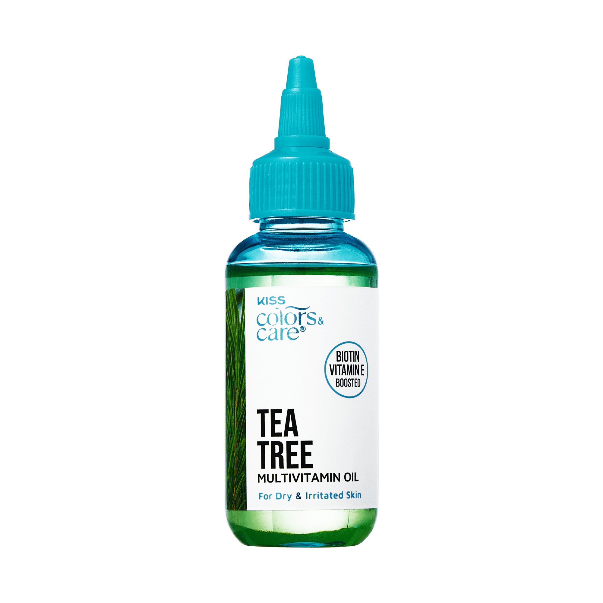Kiss Colors & Care Multivitamin Oil - Tea Tree | For Dry Kiss Colors & Care Multivitamin Oil - Tea Tree | For Dry