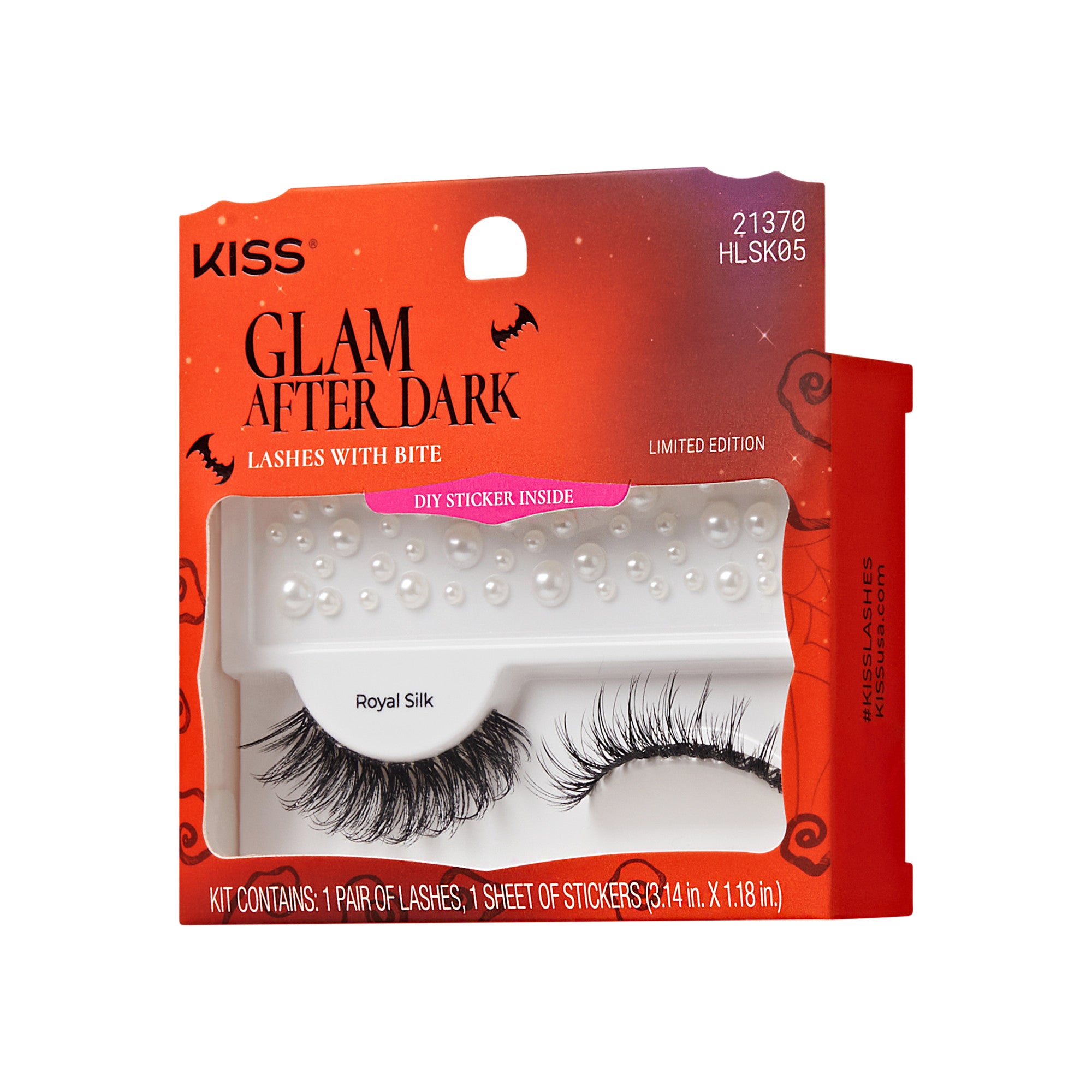 KISS Halloween Lashes & Gem Sticker – Royal Silk