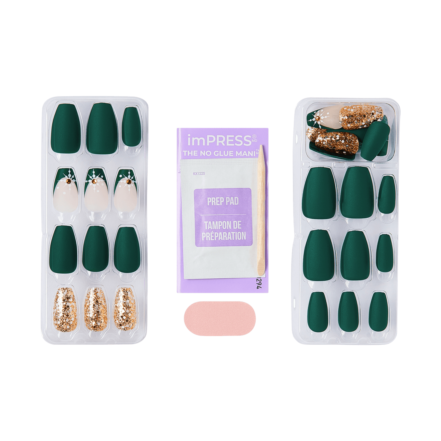 imPRESS Holiday Design Press On Nails - The Gift