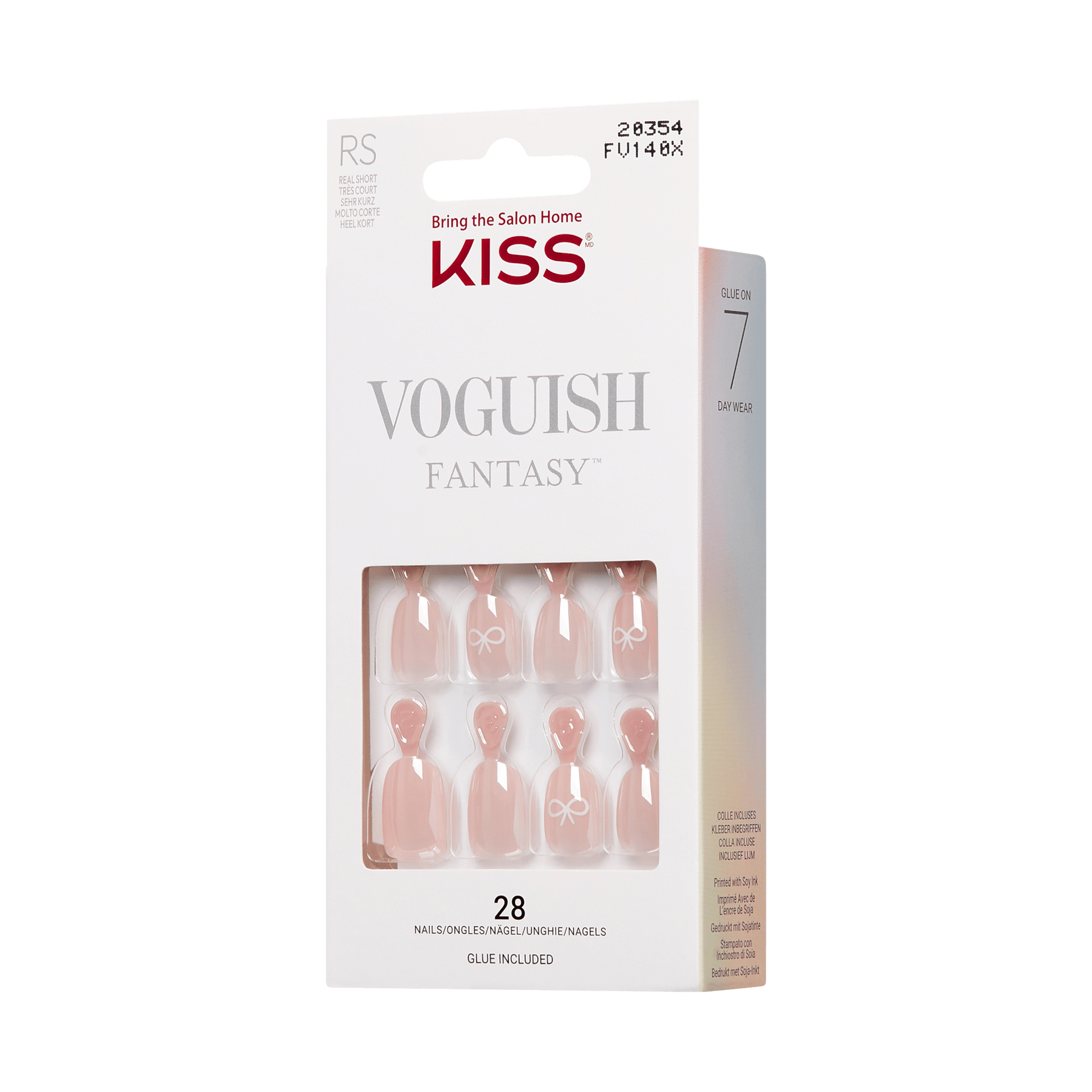 KISS Voguish Fantasy Press On Glue Nails - Midnight City