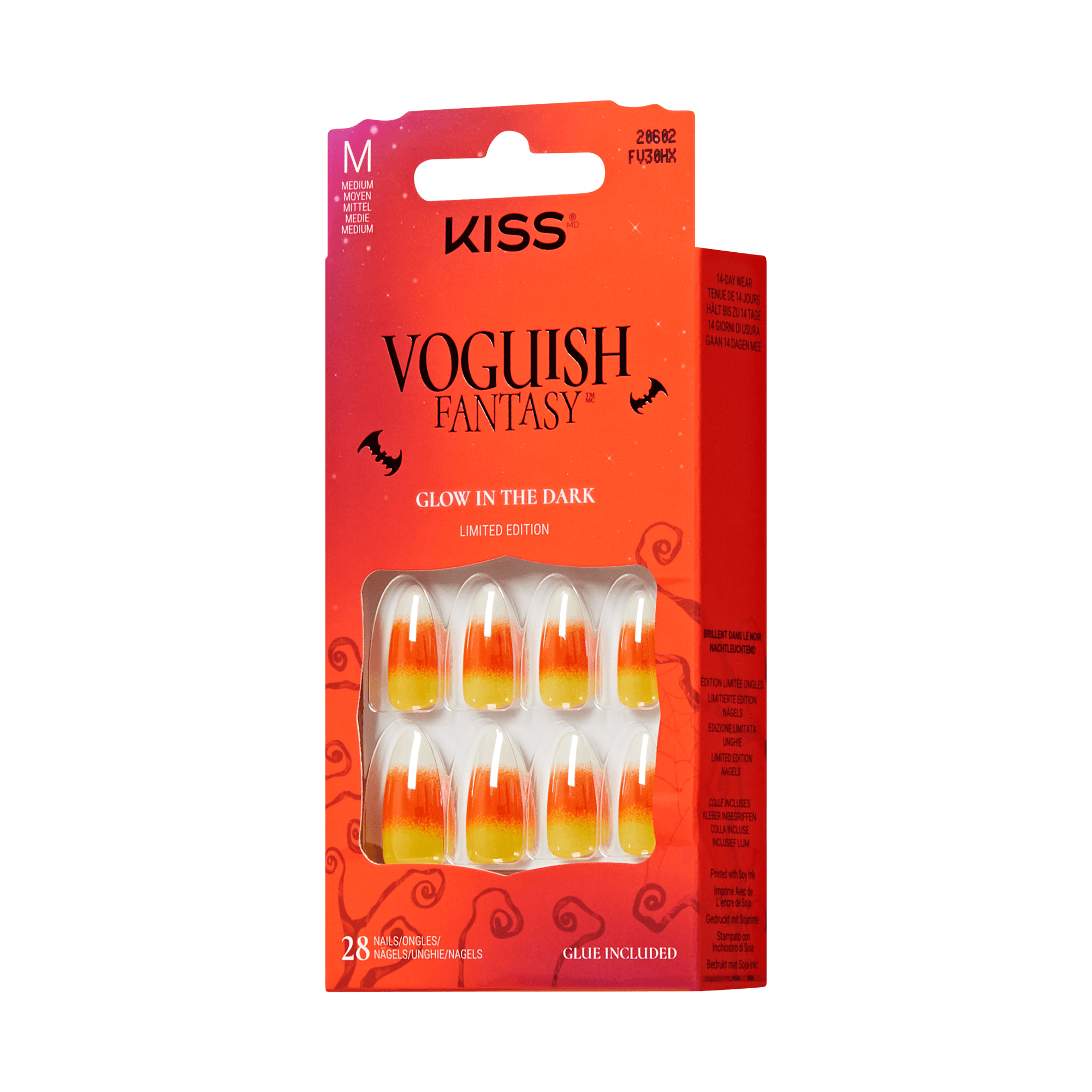 KISS Voguish Fantasy Halloween Press On Glue Nails - Sweet Creature