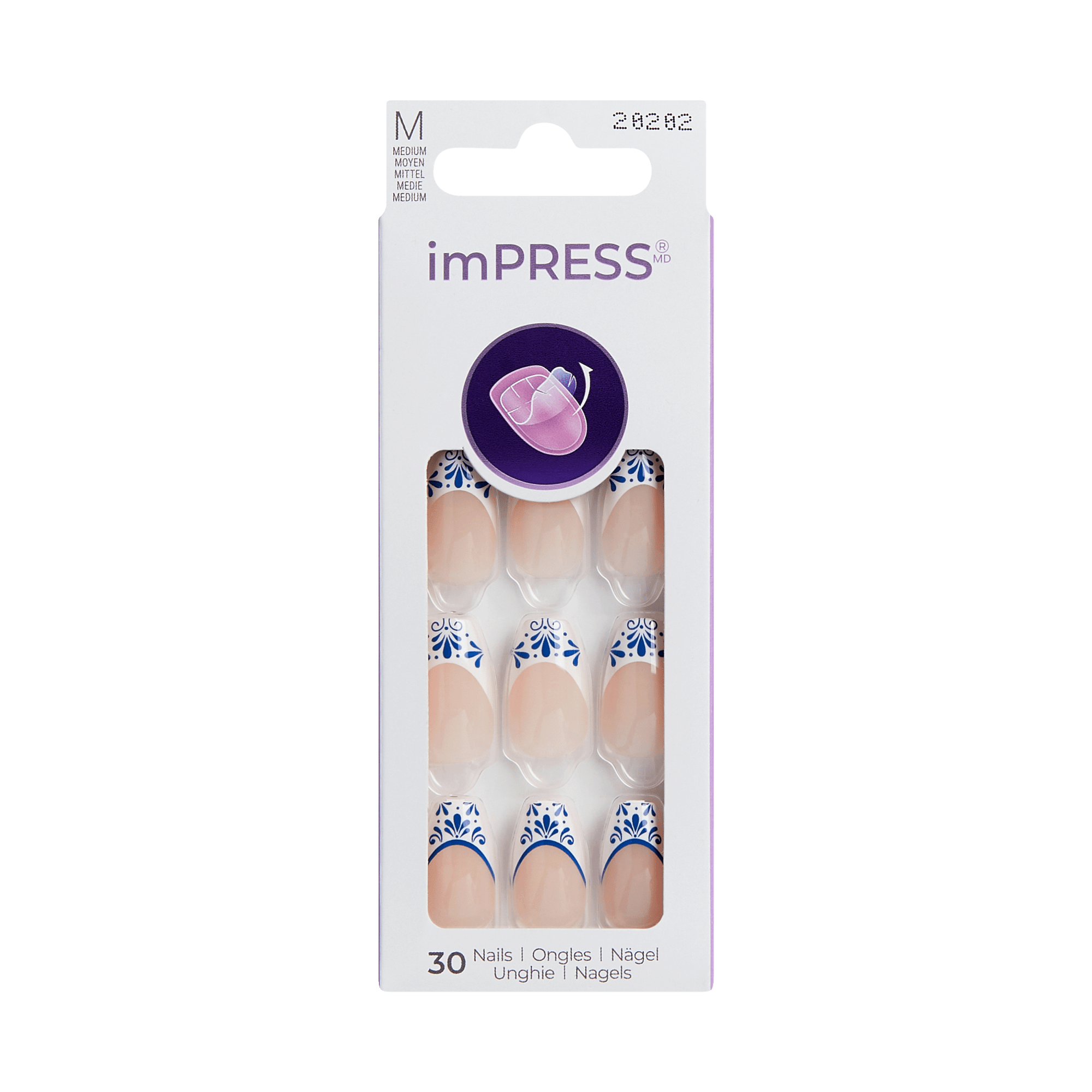 imPRESS Design Press On Nails - Stay Wavy