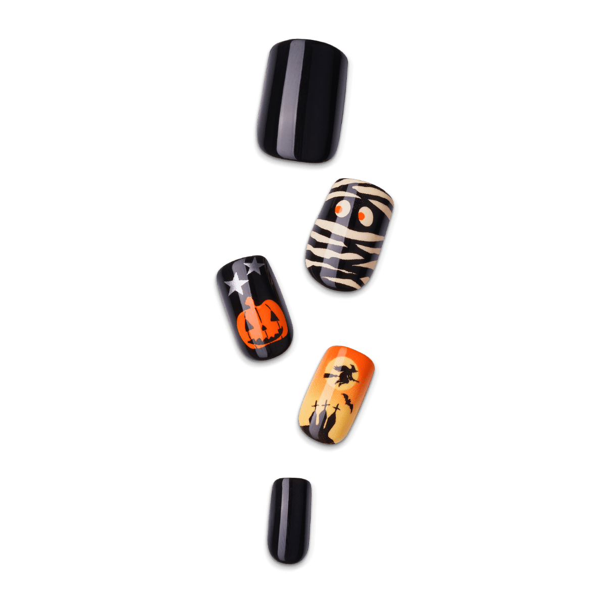 imPRESS Press-On Manicure Halloween Designs in Peek-A-Boo!