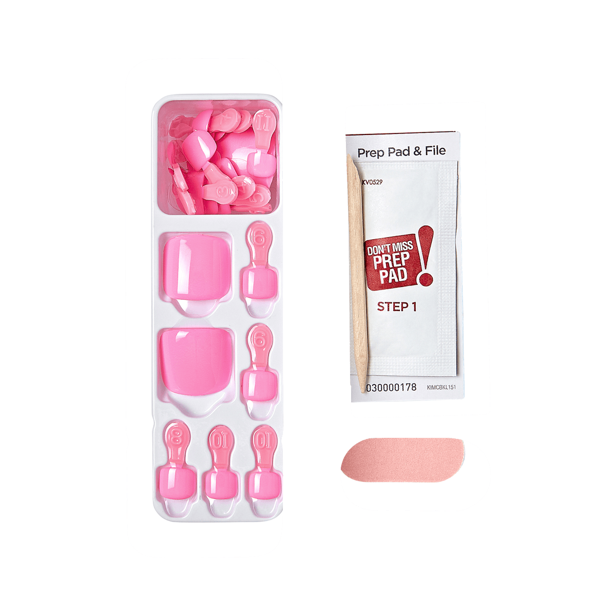 imPRESS Color Press-On Pedicure- Time After Time
