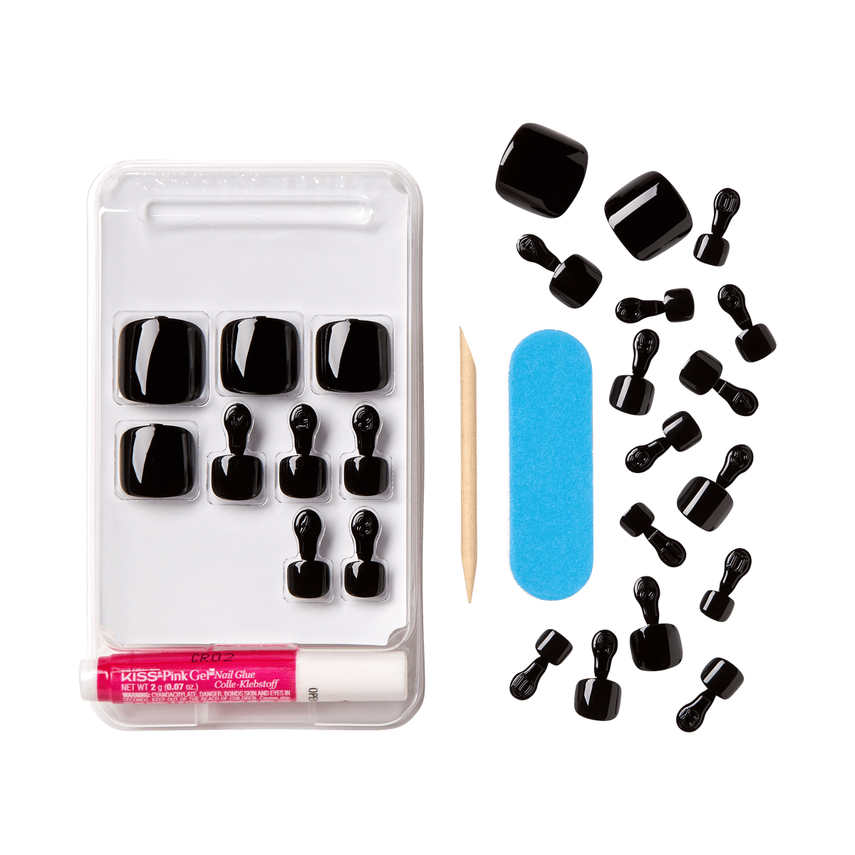 KISS Salon Color Toenails - Easy Peasy