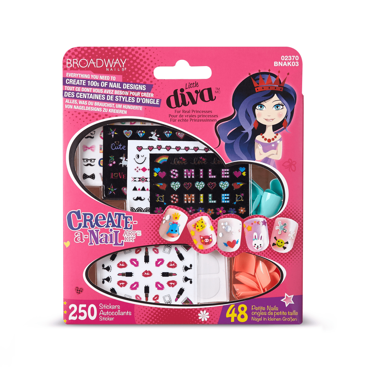 KISS Broadway Nails Create-A-Nail Art Kit