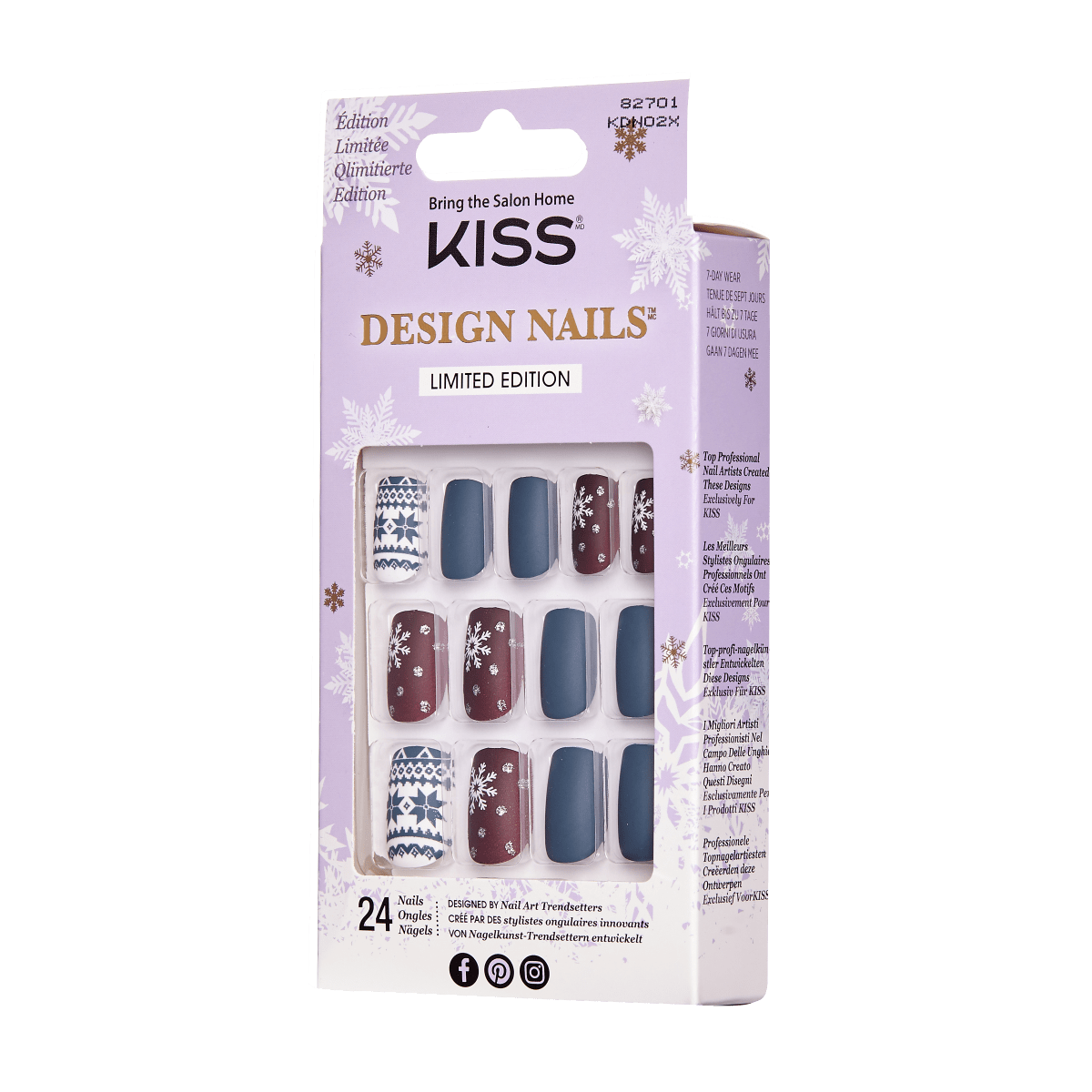 KISS Holiday Design Nails - Candle Light