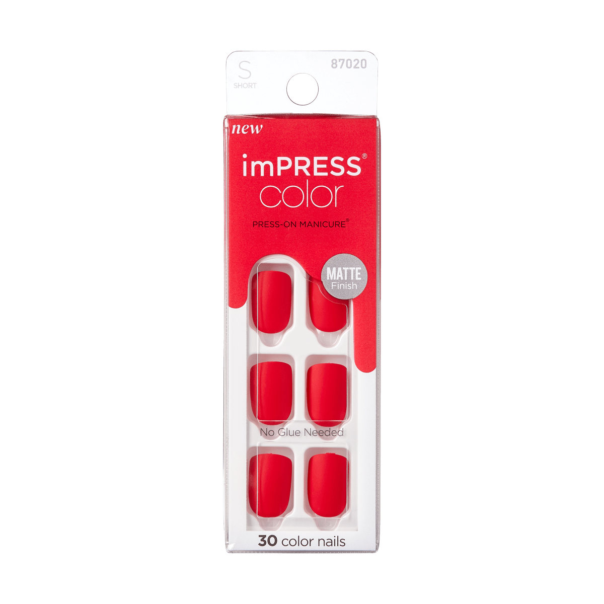 imPRESS Color Press-On Manicure Matte- Rising Sun
