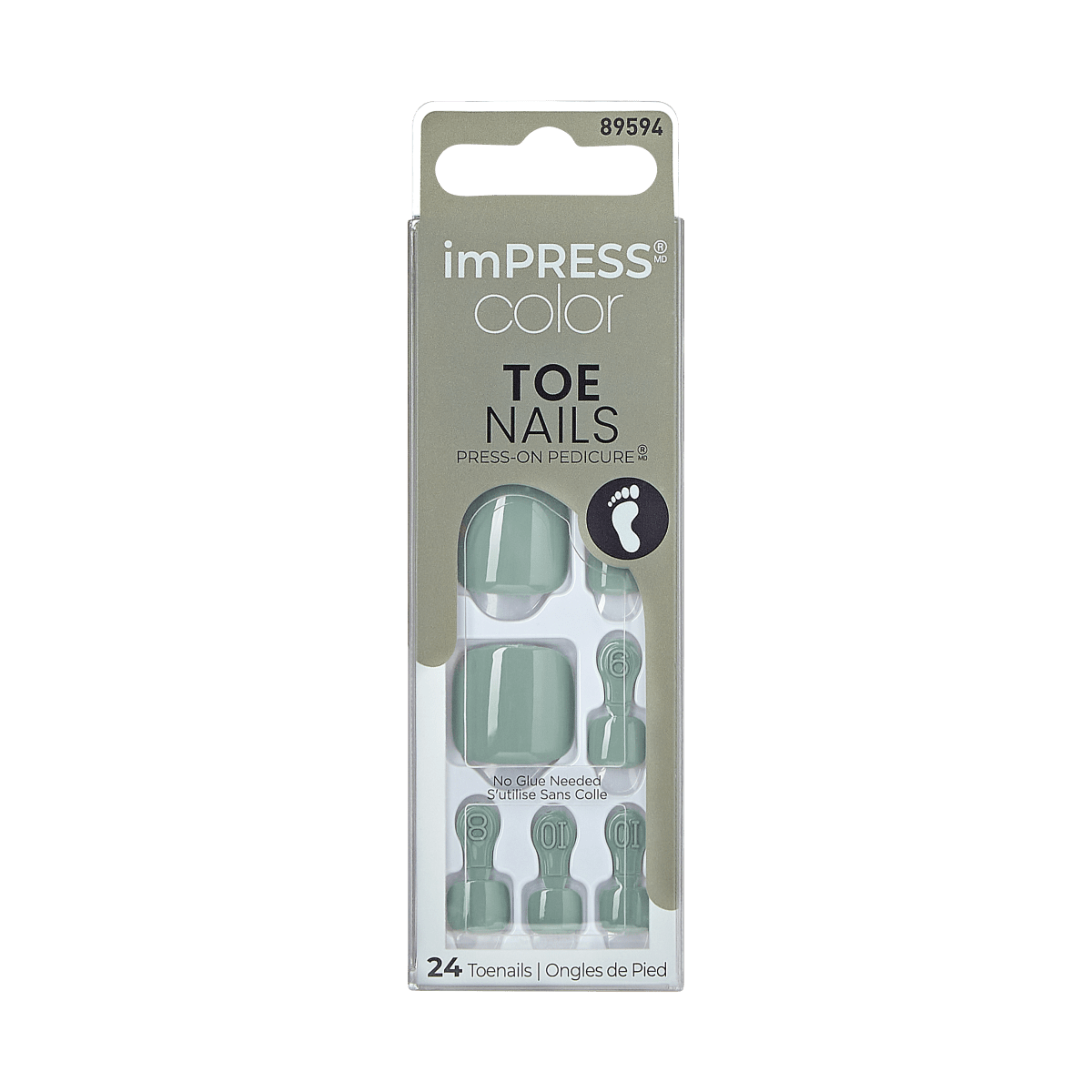 imPRESS Color Press-On Pedicure - Time Machine