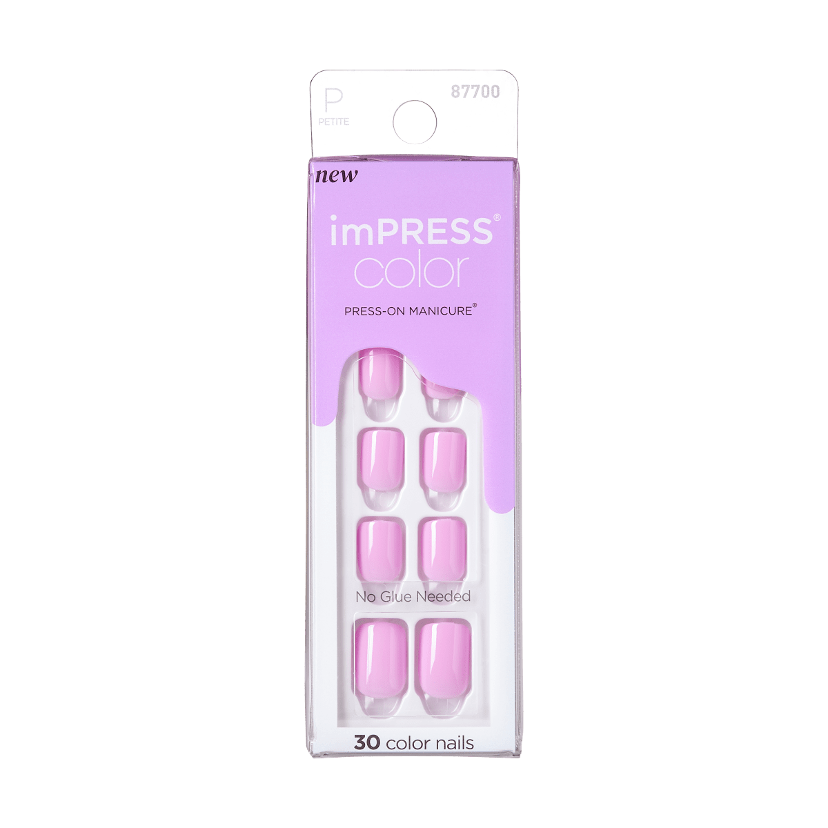 imPRESS Color Press-On Manicure Petite - Wisteria