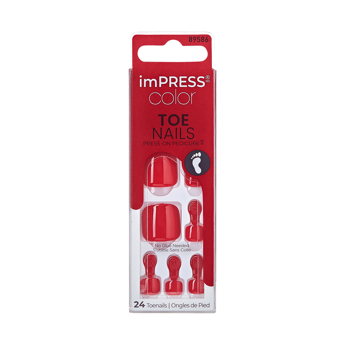 imPRESS Color Press-On Pedicure - Prime Time