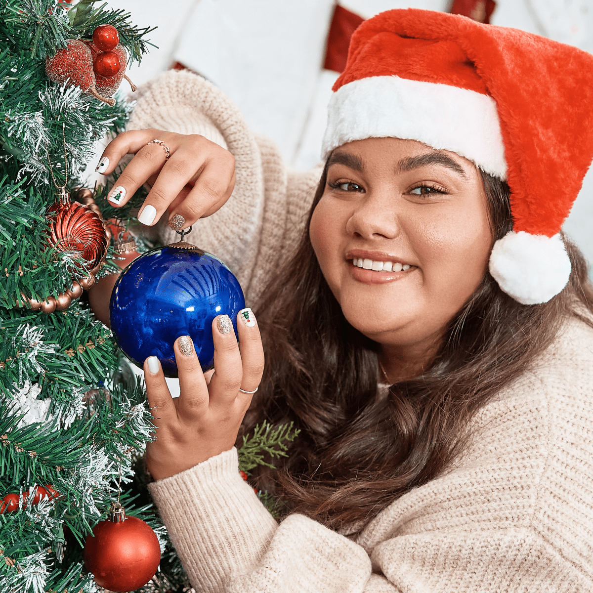 imPRESS Limited-Edition Holiday Press-On Nails - Jingle Bells