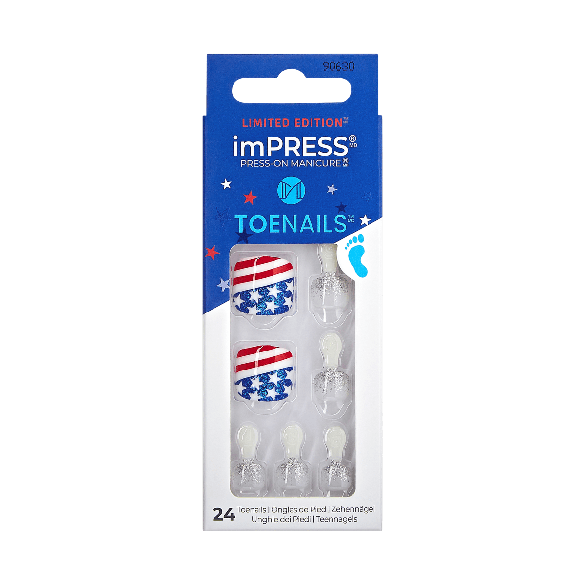 imPRESS Press-on Pedicure - Proud To Be