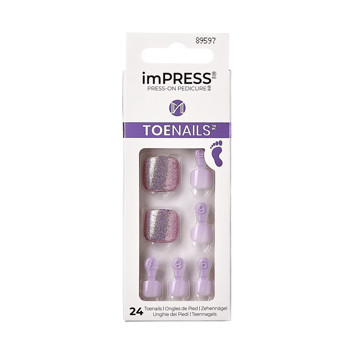 imPRESS Press-On Pedicure - Satisfied
