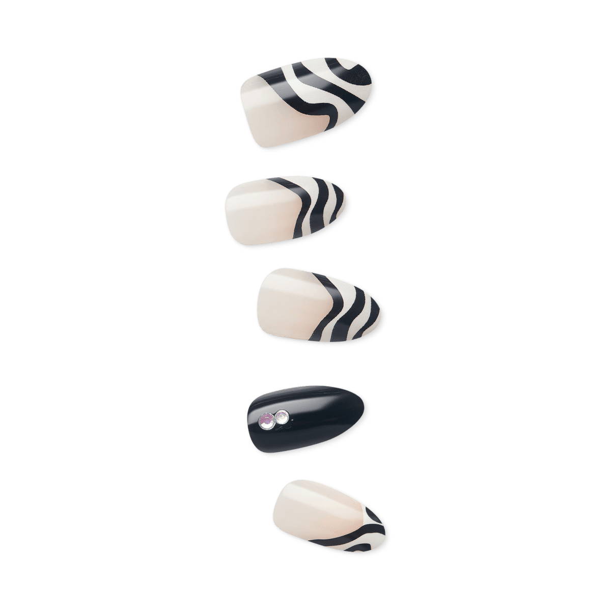 imPRESS Press-On Manicure Halloween Glow in the Dark- Feeling witchy