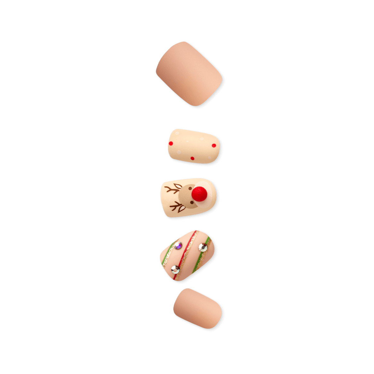 imPRESS Limited-Edition Holiday Press-On Nails - Make it Rein