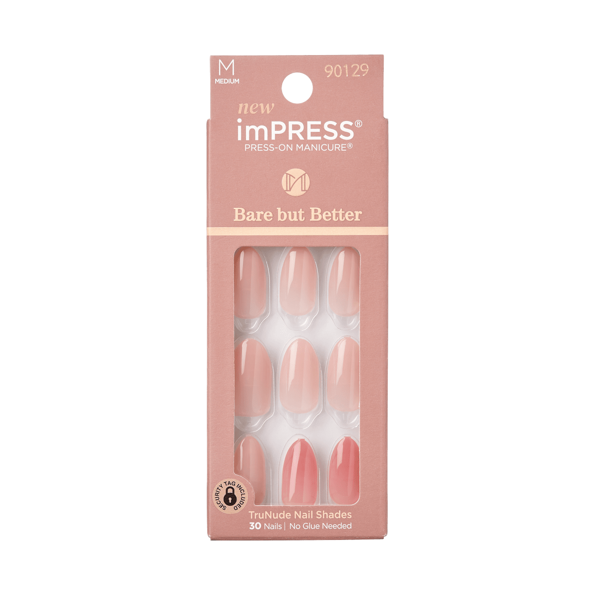 imPRESS Bare but Better Press-on Manicure - Be Real