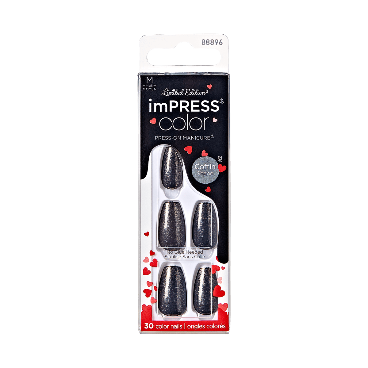 imPRESS Color Press-On Manicure Valentine Nails - Eyes On You