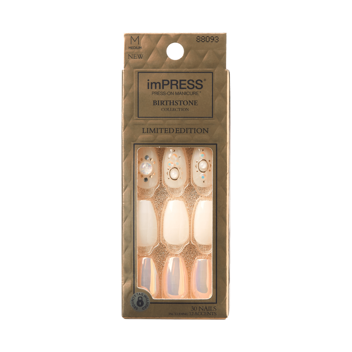 imPRESS Press-on Manicure Birthstone Collection - Opal
