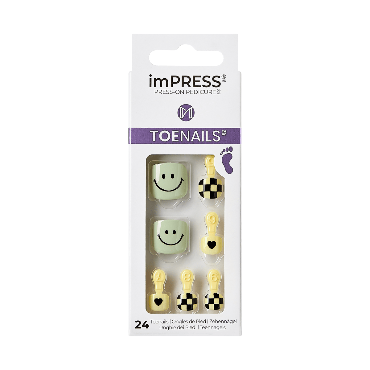 imPRESS Press-On Pedicure - Rain or Shine
