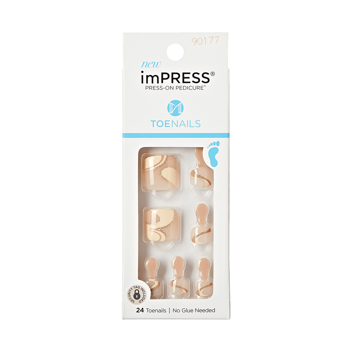 imPRESS Press-on Pedicure - Late Mornings