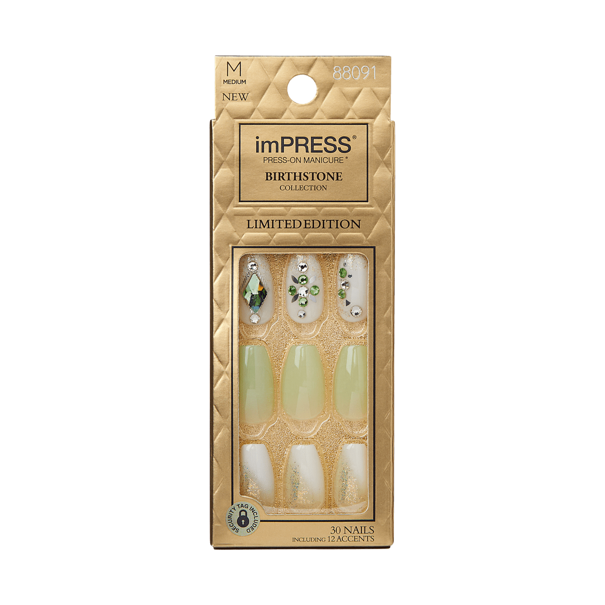 imPRESS Press-on Manicure Birthstone Collection - Peridot