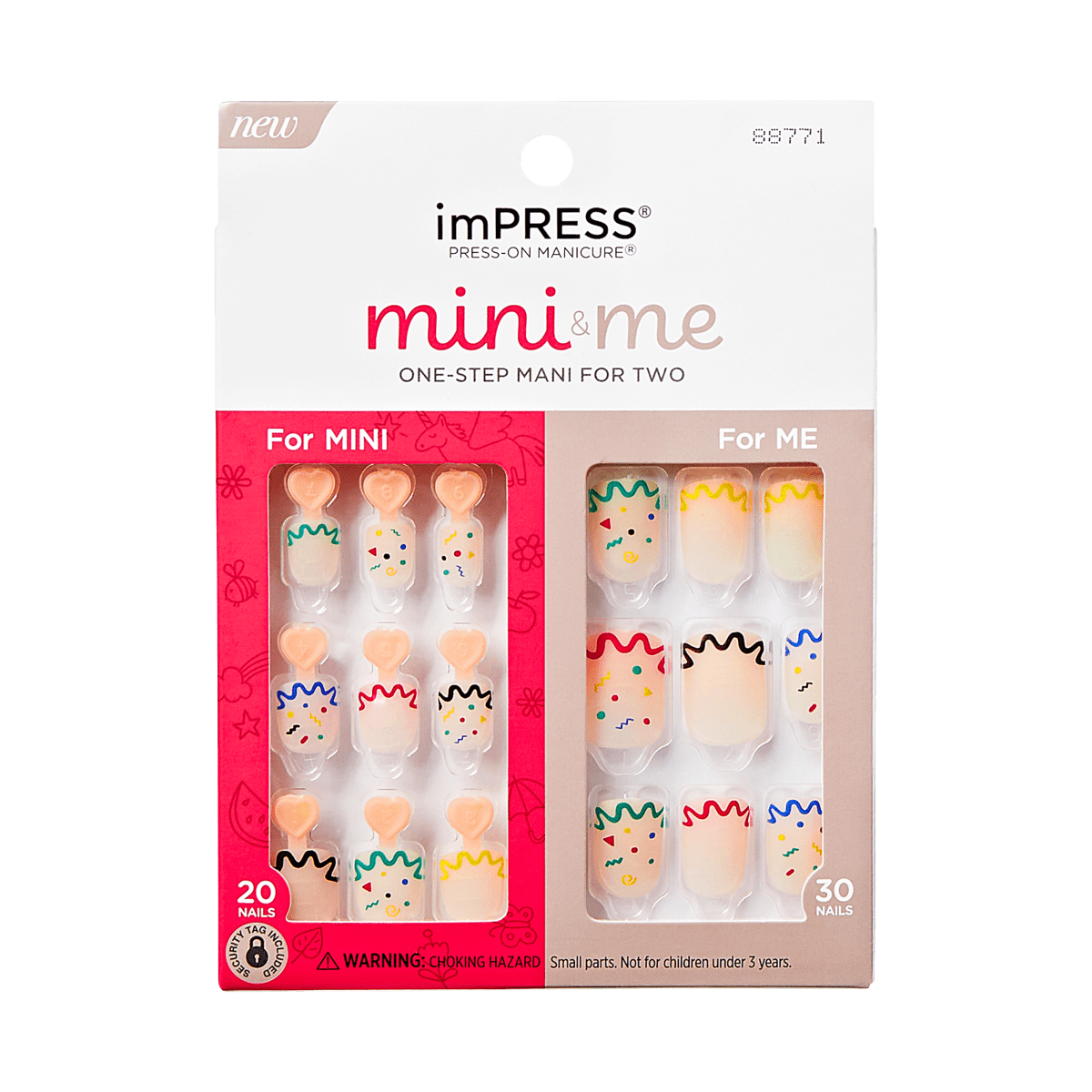 imPRESS Mini & Me Press-On Mani for 2 - Swiggle