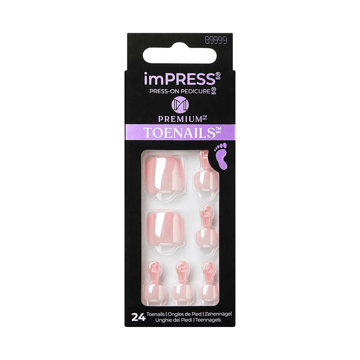 imPRESS Premium Press-On Pedicure - Enchanted