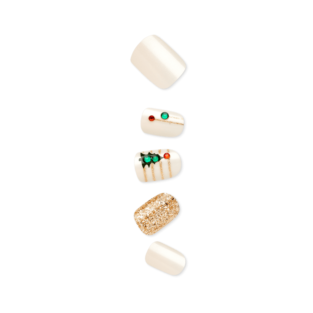 imPRESS Limited-Edition Holiday Press-On Nails - Jingle Bells