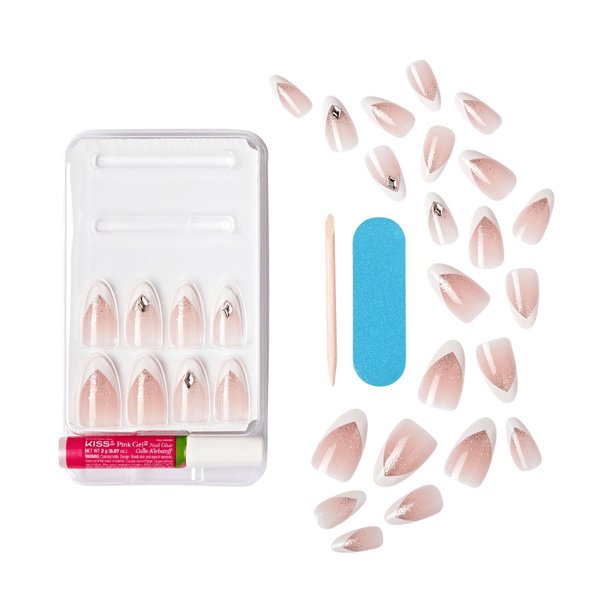 KISS Premium Classy Nails - Say Yes