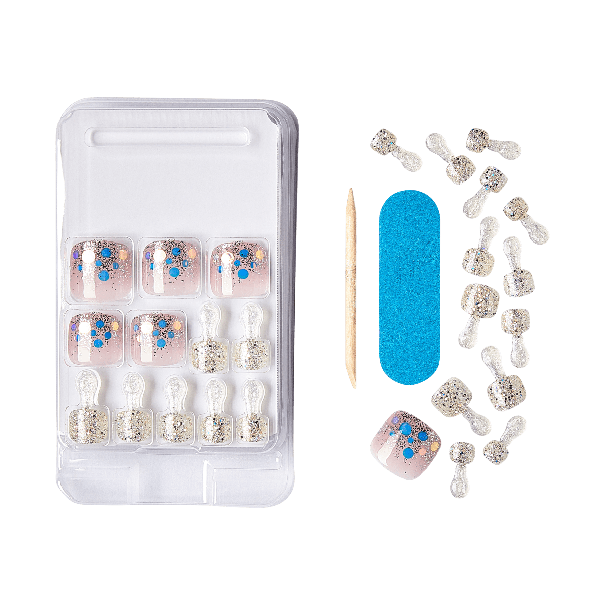 KISS Gel Fantasy Toenails - Wishing Well