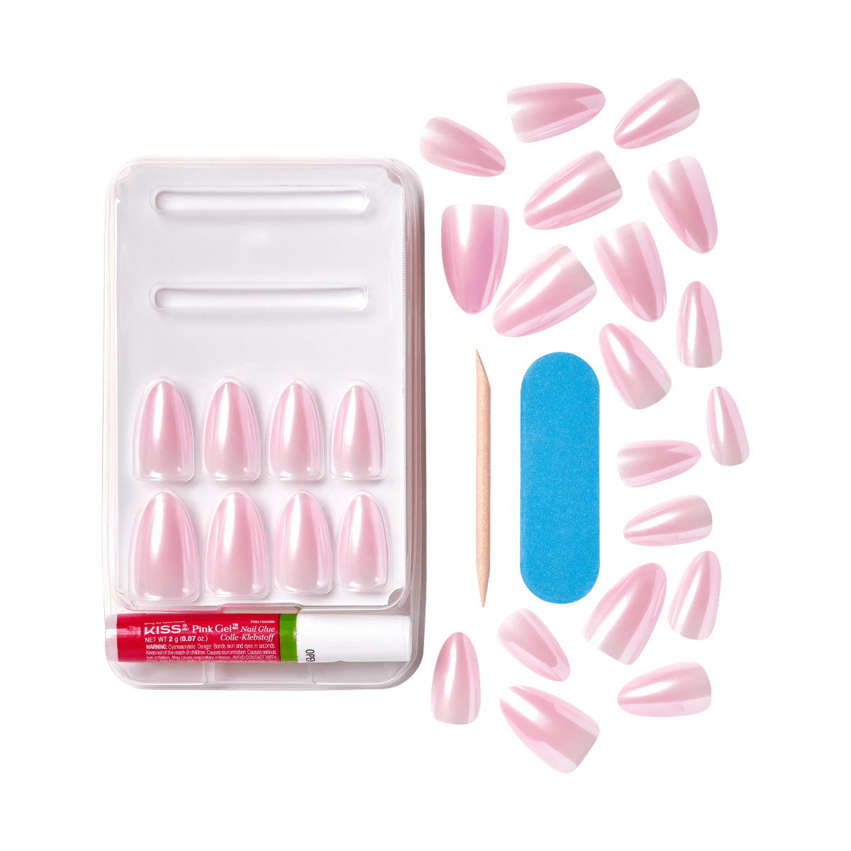 KISS Glazed Donut Nails - Pink Sugar