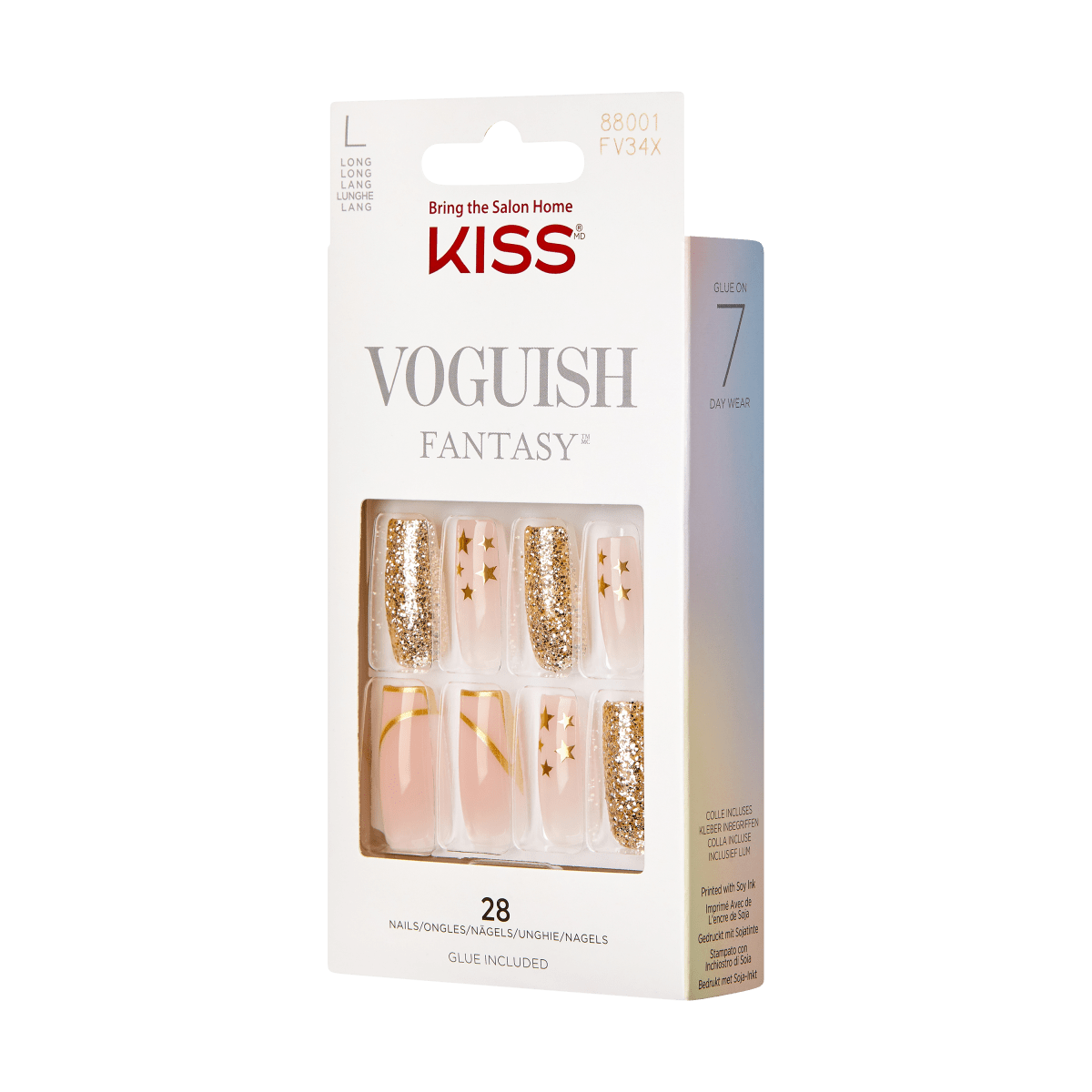 KISS Voguish Fantasy Nails - Sandcastle
