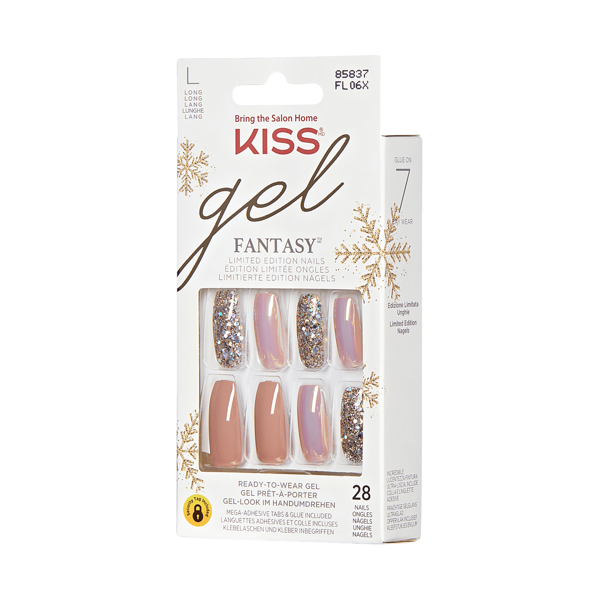 KISS Gel Fantasy Limited Edition Holiday Nails - Glow Up