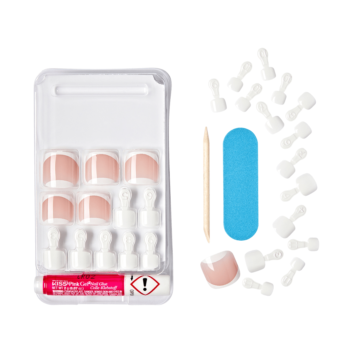 KISS Gel Fantasy Toenails - Walk a Mile in