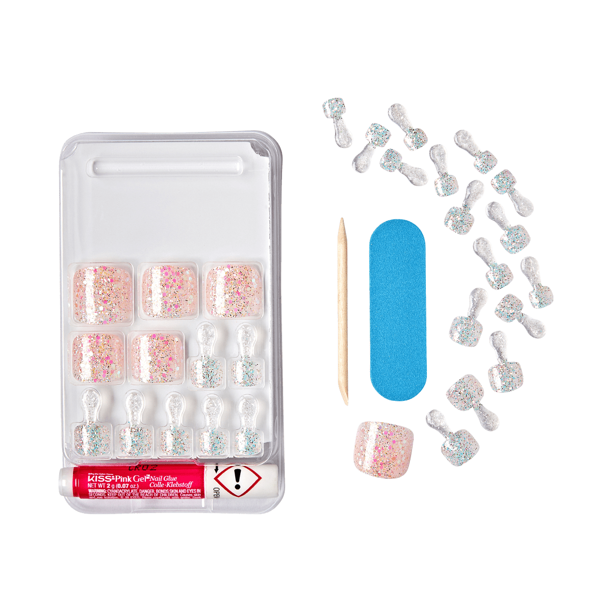 KISS Gel Fantasy Toenails - If They Fits