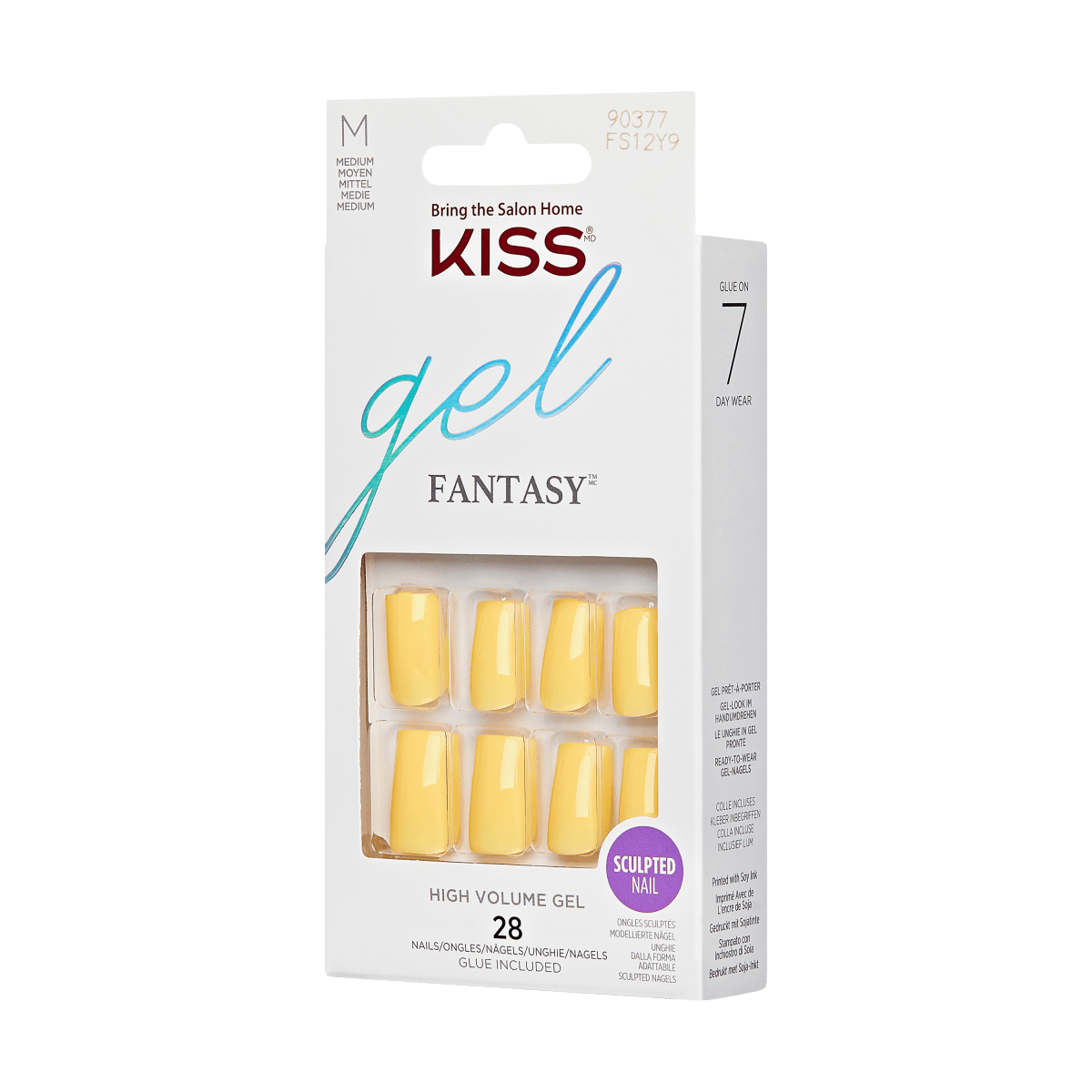 KISS Gel Fantasy Sculpted Press-On Nails - Sweet Summer