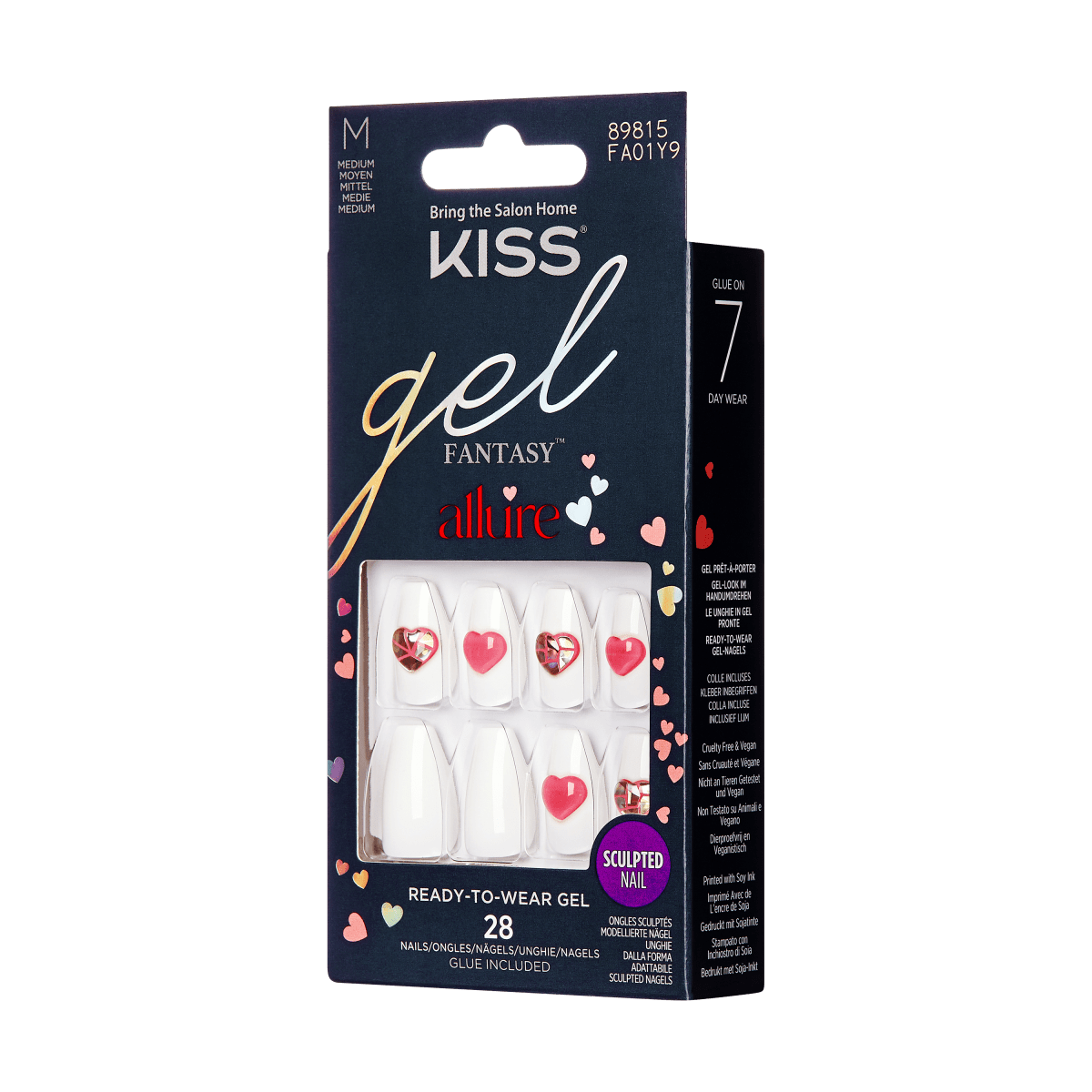 KISS Gel Fantasy Allure Nails - Be My Angel