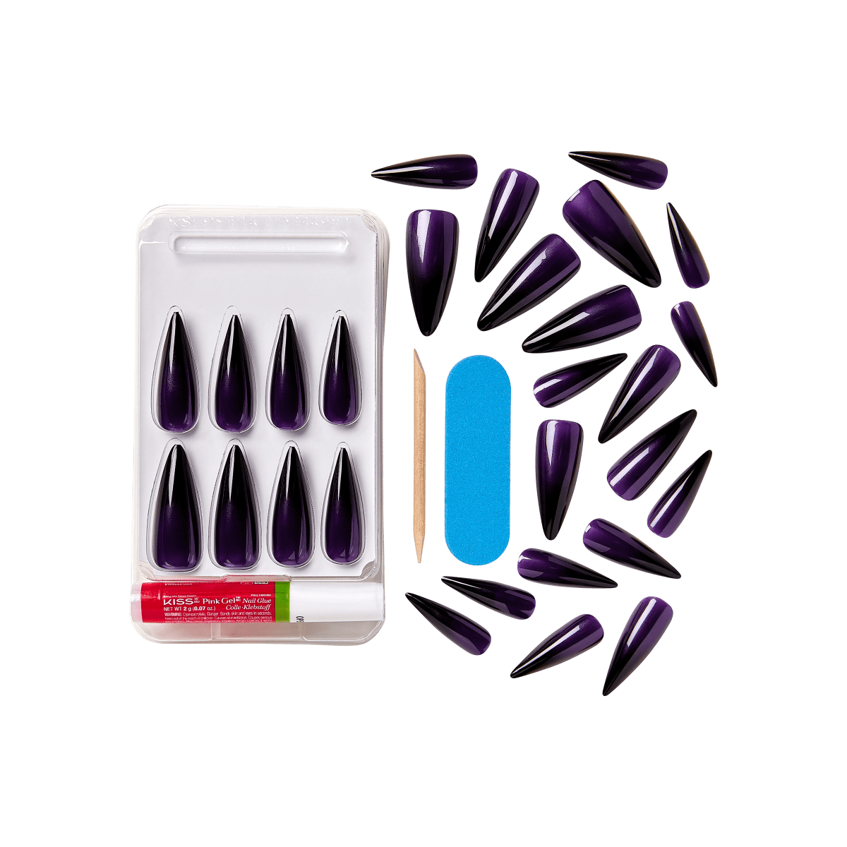KISS Salon Color Halloween Nails - Carnival Bash