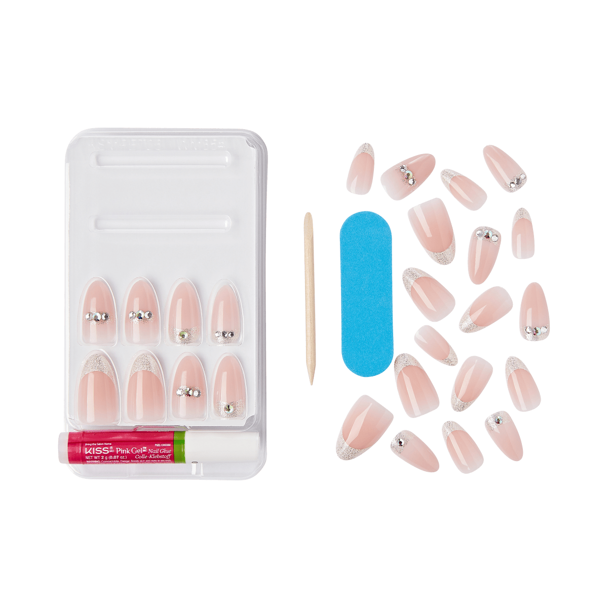 KISS Premium Classy Nails - Like a Diamond