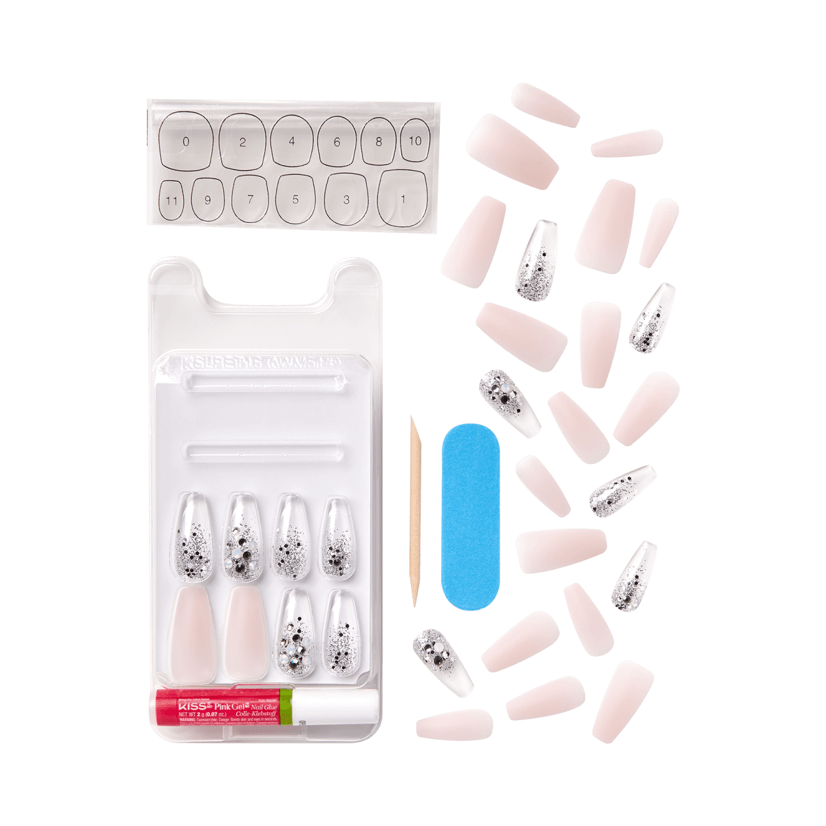KISS Jelly Fantasy Nails - Jelly Bear