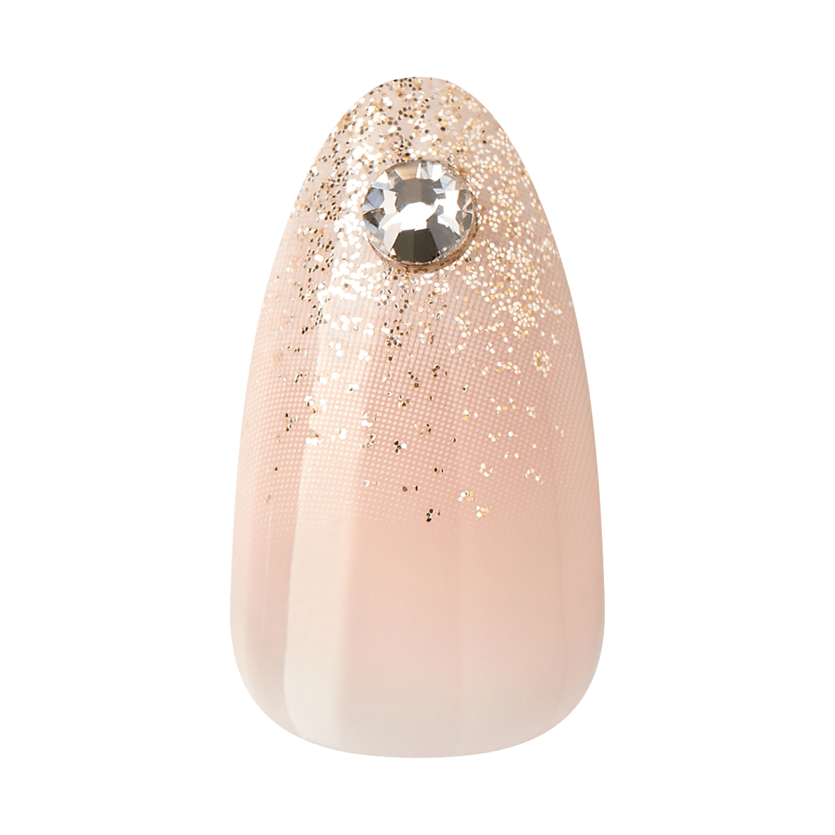 KISS Classy Nails Premium, Press-On Nails, Ever After, Beige, Med Almond, 30ct