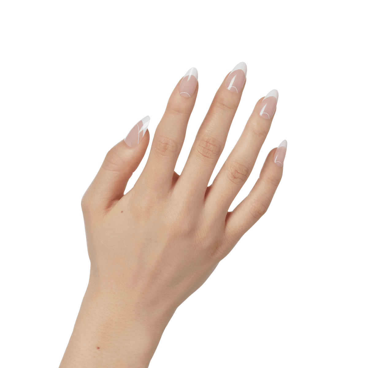 KISS Classy Nails - White Dress