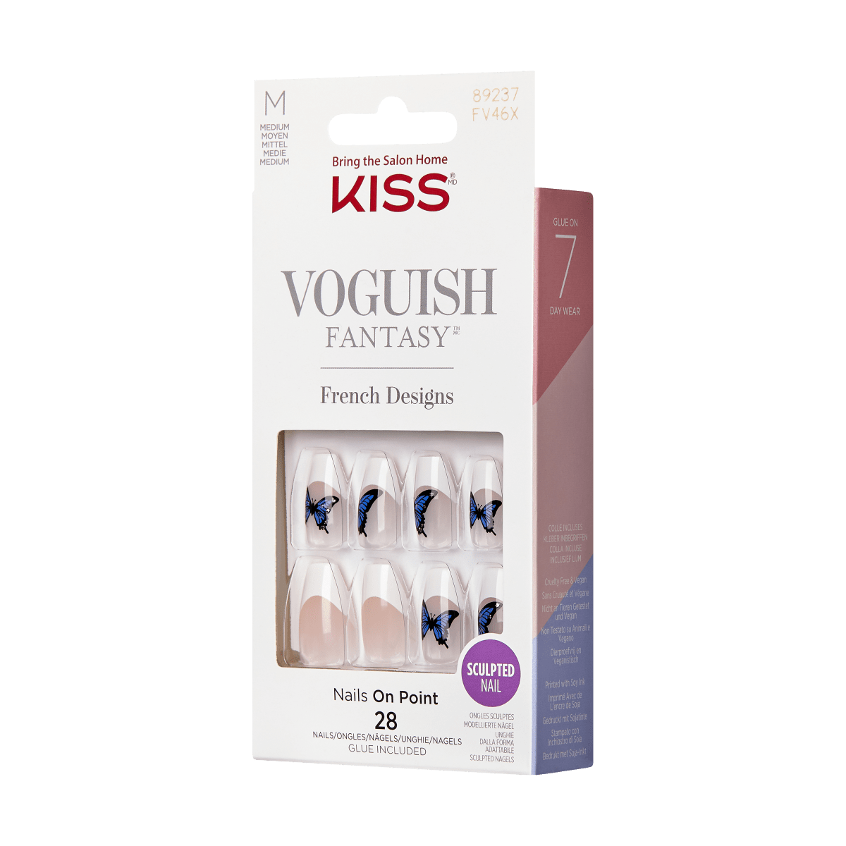 KISS Voguish Fantasy Nails - Croissant