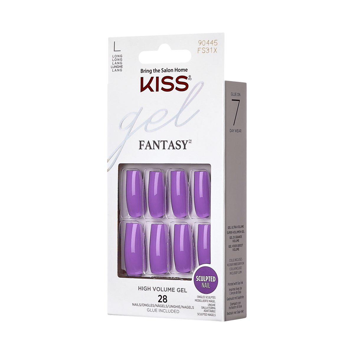 KISS Gel Fantasy Sculpted Nails- UFO