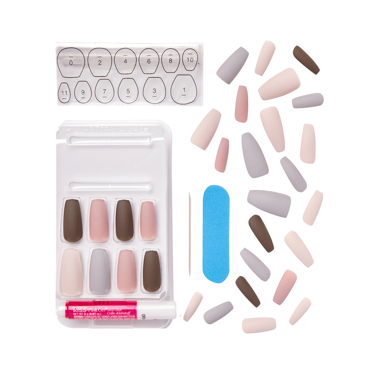 KISS Voguish Fantasy Nails - Chill Out