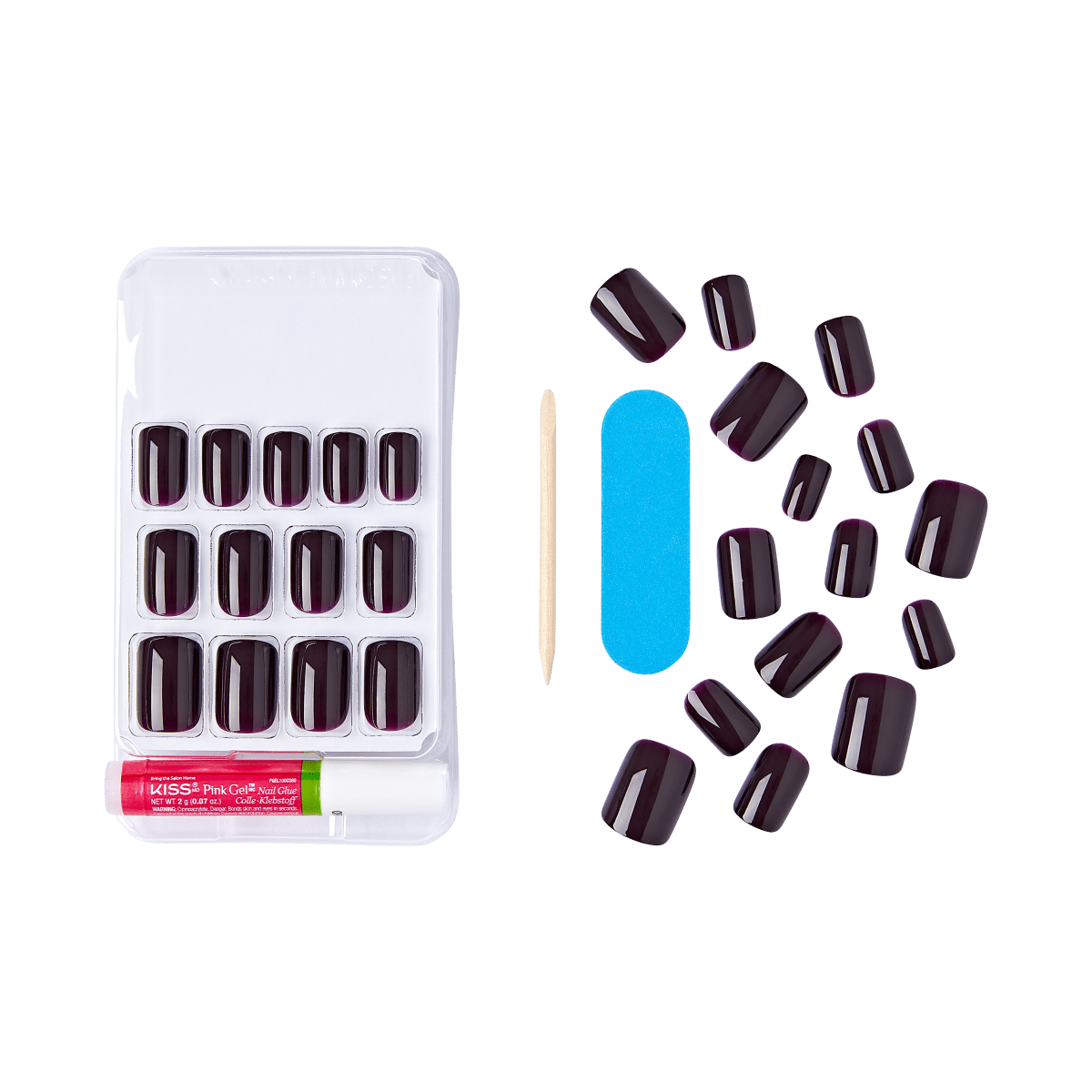 KISS Salon Color Halloween Nails - Mad Scientist