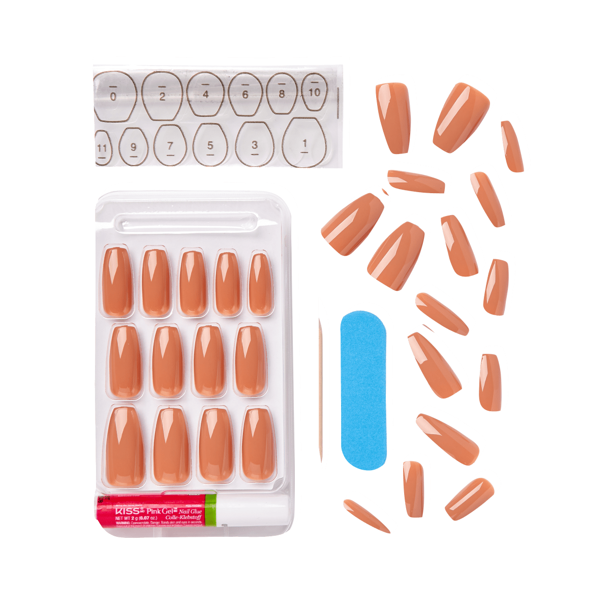 KISS Gel Fantasy Ready-to-Wear Gel Nails - Here with me