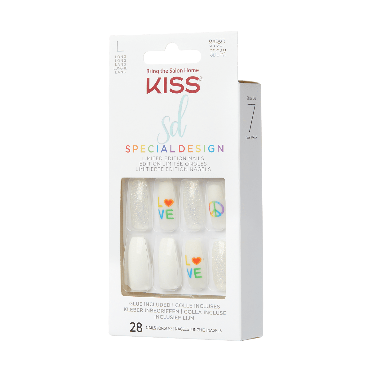 KISS Special Design Nails - Smiley Face